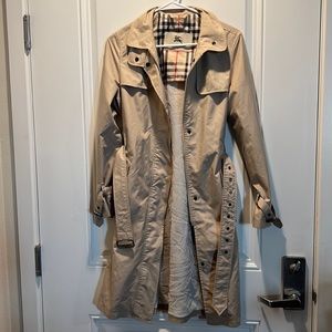 Burberry rain jacket coat